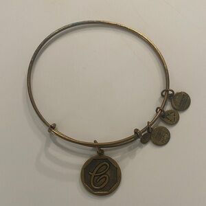 Alex & Ani Gold Charm Bangle Bracelet